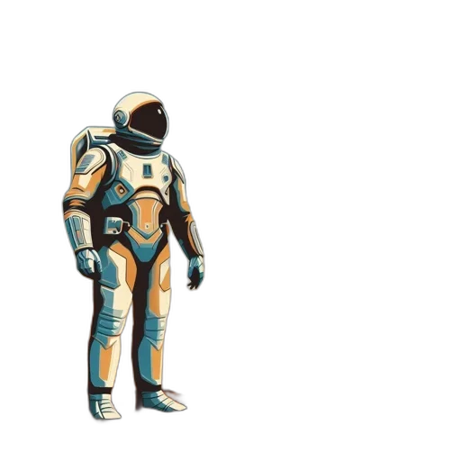 robot, jacket, mask, creature transparent PNG cut-out