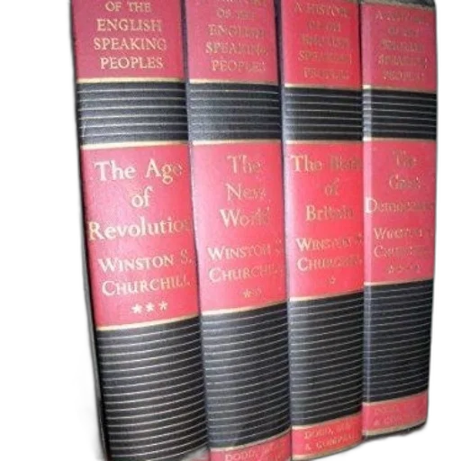 set, four, books, titled transparent PNG cut-out
