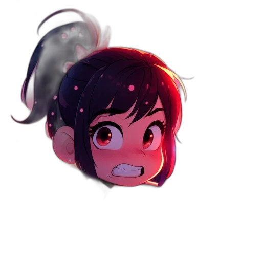 mask, creature, face, hair transparent PNG cut-out