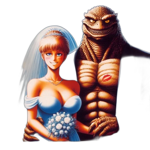 dress, robot, creature, concept art transparent PNG cut-out