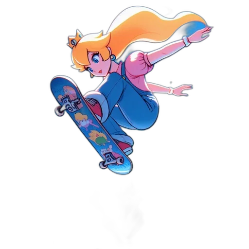 staff, robot, hair, dress transparent PNG cut-out
