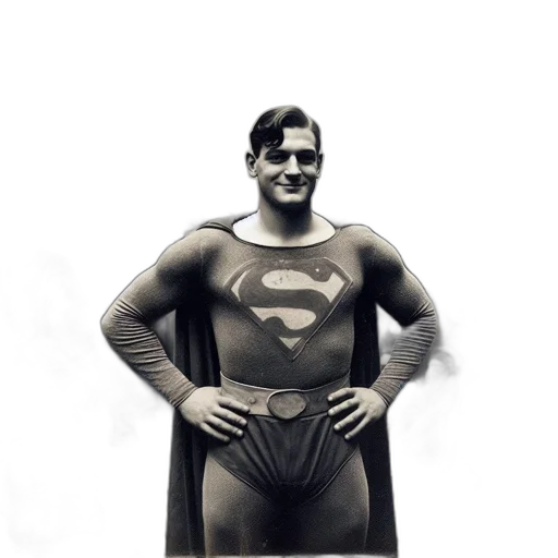 comic book art, concept art, man, dressed transparent PNG cut-out