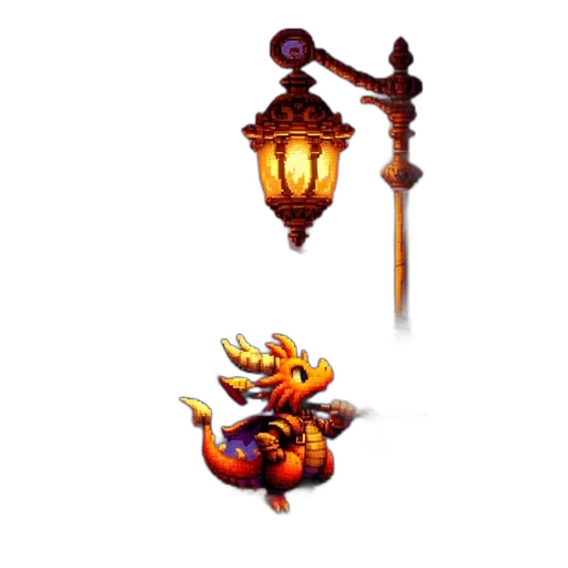 staff, sword, dragon, jewelry transparent PNG cut-out