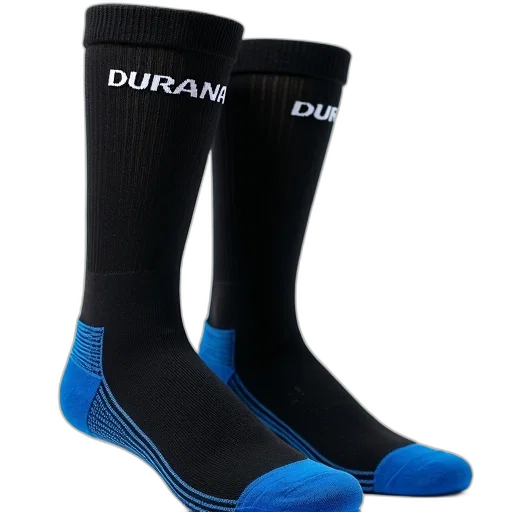 shoes, pair, black, blue transparent PNG cut-out