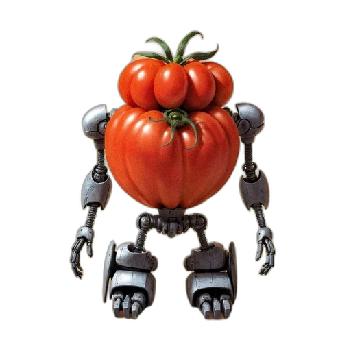 robot, food, creature, animal transparent PNG cut-out