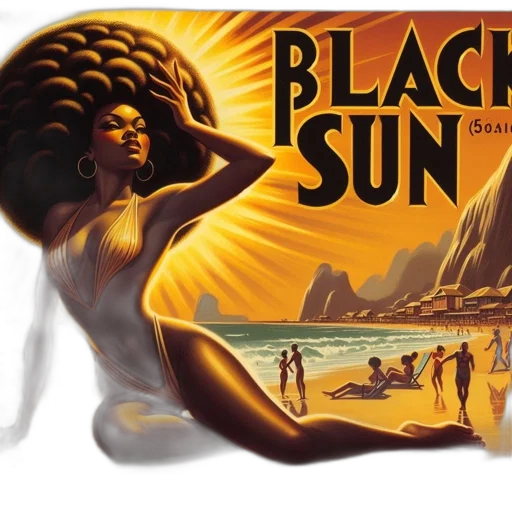 concept art, fantasy art, sunset, poster transparent PNG cut-out