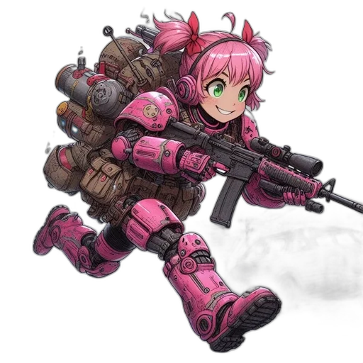 weapon, robot, animal, concept art transparent PNG cut-out
