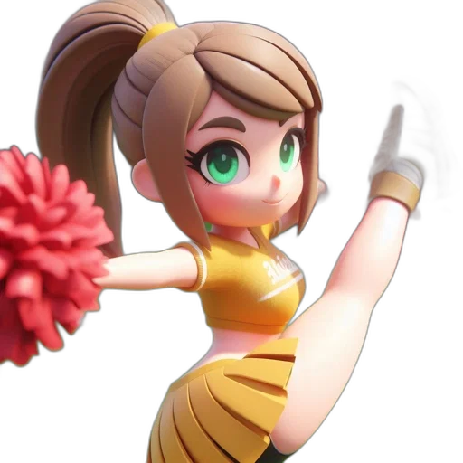 staff, flower, dress, weapon transparent PNG cut-out