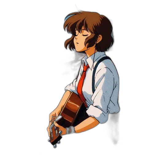 pixel art, anime, concept art, cartoon transparent PNG cut-out