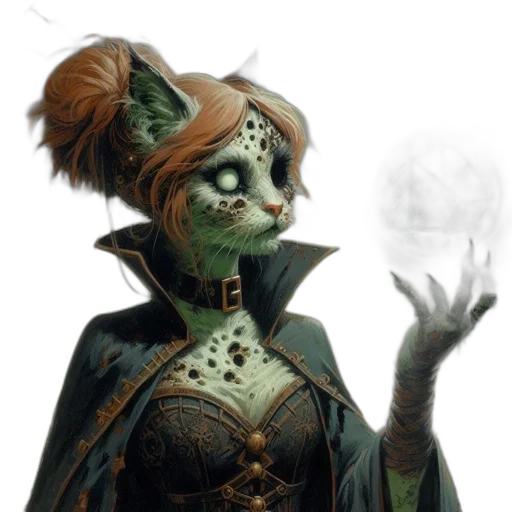 staff, mask, creature, face transparent PNG cut-out