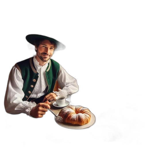 food, hat, shoes, weapon transparent PNG cut-out
