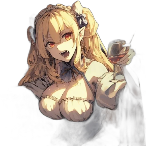 dress, staff, dragon, weapon transparent PNG cut-out