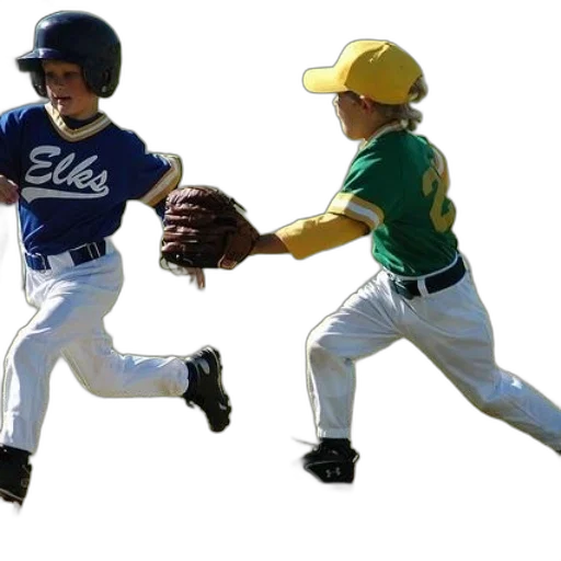 photorealistic, young, baseball, player transparent PNG cut-out