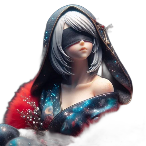 robot, fantasy art, concept art, 3d render transparent PNG cut-out