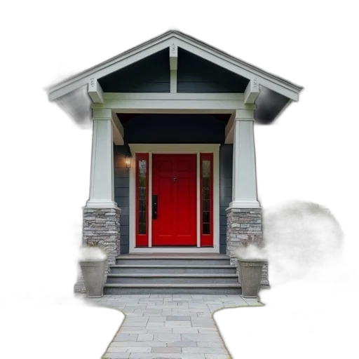 building, furniture, staff, 3d render transparent PNG cut-out