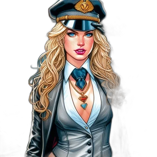 staff, jacket, comic book art, fantasy art transparent PNG cut-out