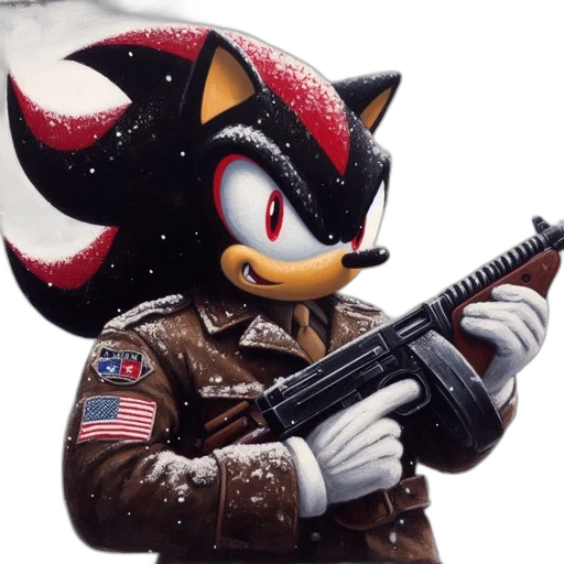 weapon, animal, jacket, staff transparent PNG cut-out