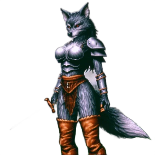 staff, animal, sword, fantasy art transparent PNG cut-out