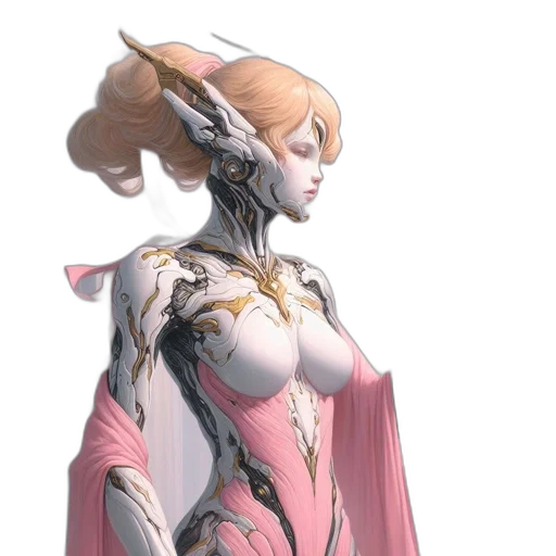 dress, staff, concept art, fantasy art transparent PNG cut-out