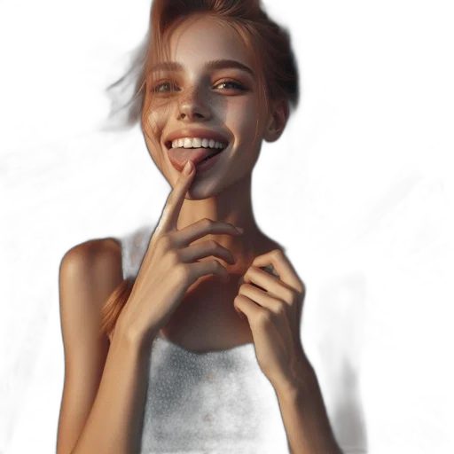 face, jewelry, dress, staff transparent PNG cut-out