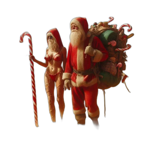 concept art, 3d render, fantasy art, two transparent PNG cut-out