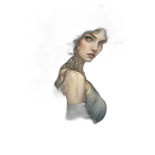 jewelry, dress, face, hat transparent PNG cut-out