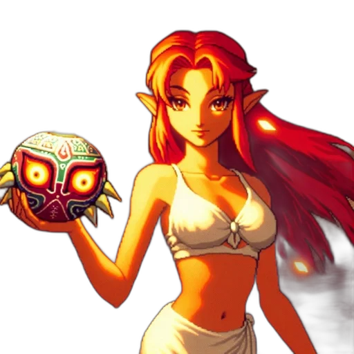 pixel art, fantasy art, concept art, comic book art transparent PNG cut-out