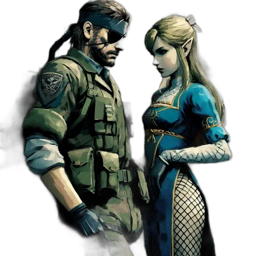 concept art, comic book art, fantasy art, pixel art transparent PNG cut-out