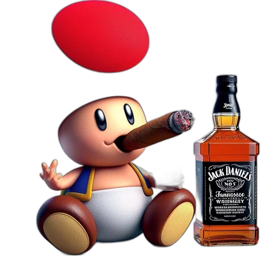 bottle, robot, hat, animal transparent PNG cut-out