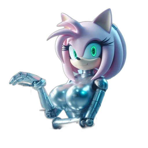 robot, weapon, creature, staff transparent PNG cut-out