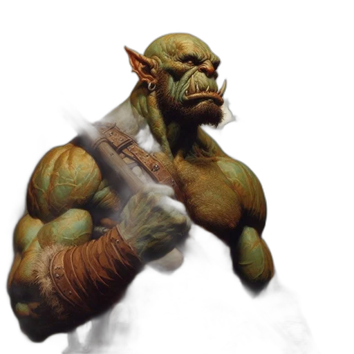 staff, creature, concept art, fantasy art transparent PNG cut-out