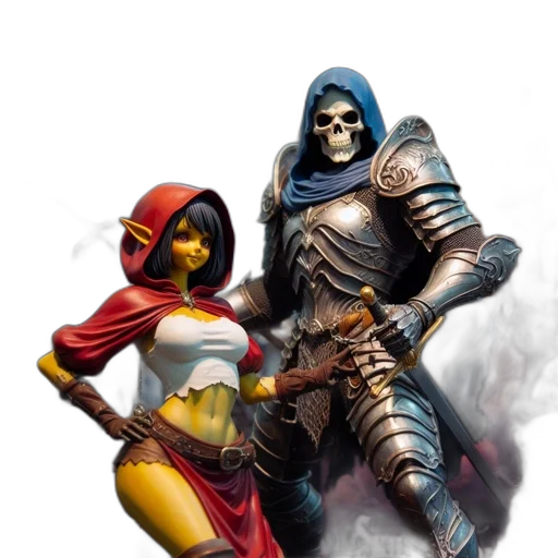 fantasy art, concept art, comic book art, pixel art transparent PNG cut-out