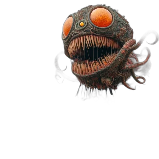 creature, mask, face, animal transparent PNG cut-out