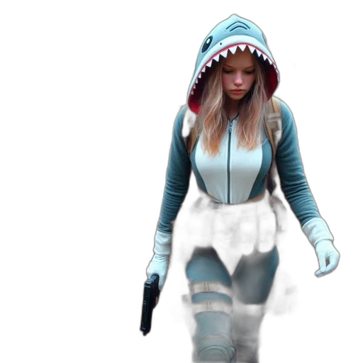 jacket, staff, weapon, concept art transparent PNG cut-out
