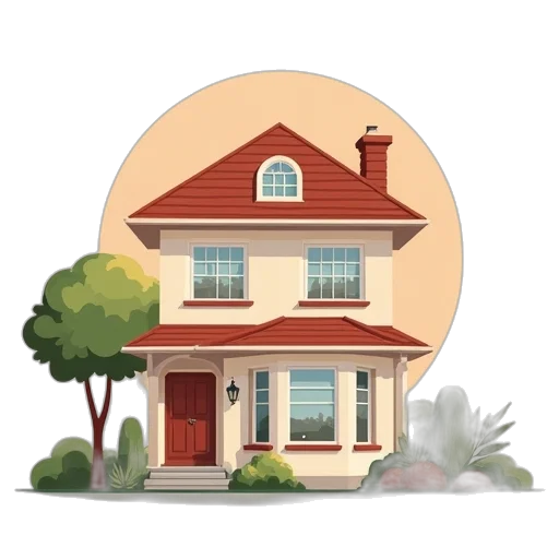 building, 3d render, photorealistic, concept art transparent PNG cut-out