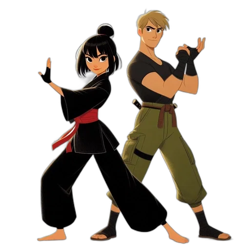staff, concept art, anime, cartoon transparent PNG cut-out