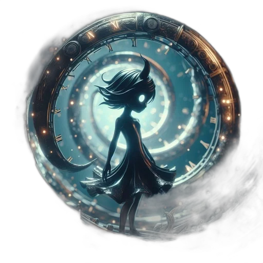 staff, mask, creature, dress transparent PNG cut-out
