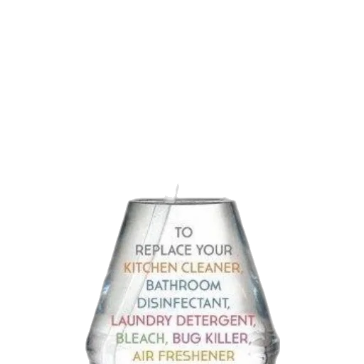 bottle, homemade, cleaners, quick-and-easy transparent PNG cut-out