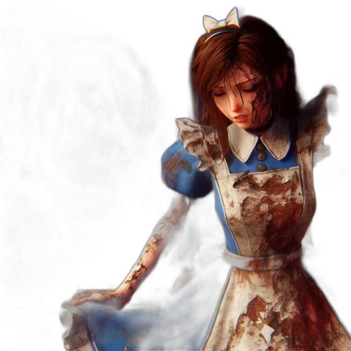 dress, concept art, fantasy art, photorealistic transparent PNG cut-out