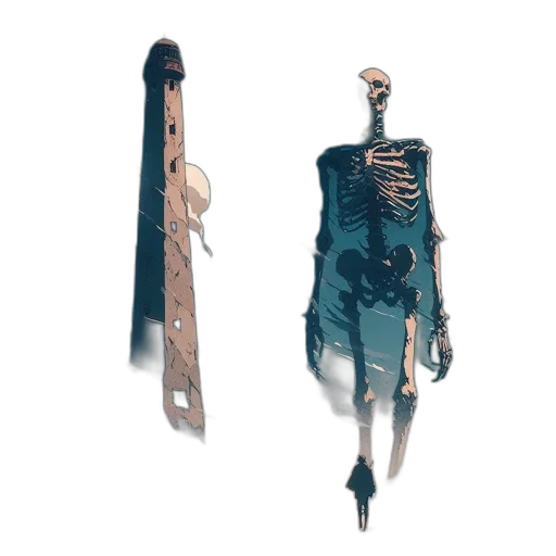 robot, sword, weapon, staff transparent PNG cut-out