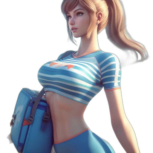 dress, staff, robot, concept art transparent PNG cut-out