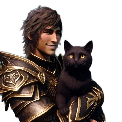 fantasy art, concept art, photorealistic, pixel art transparent PNG cut-out
