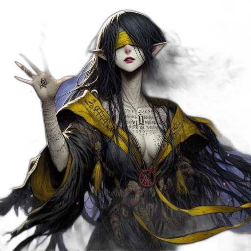 mask, staff, fantasy art, concept art transparent PNG cut-out