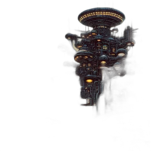robot, crown, weapon, hat transparent PNG cut-out