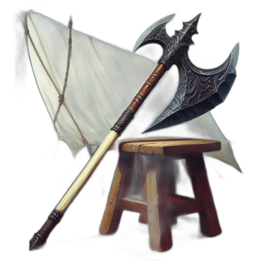 sword, weapon, staff, umbrella transparent PNG cut-out