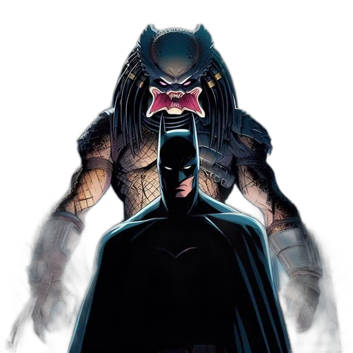 comic book art, concept art, eerie, alleyway transparent PNG cut-out