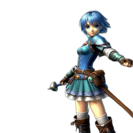 sword, staff, weapon, 3d render transparent PNG cut-out