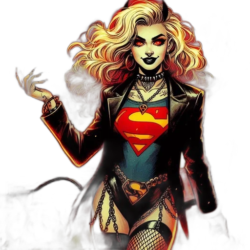 comic book art, concept art, cartoon, fantasy art transparent PNG cut-out