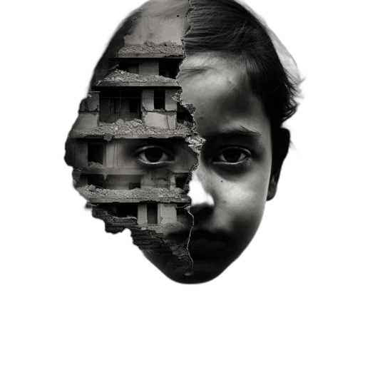 face, mask, crown, robot transparent PNG cut-out