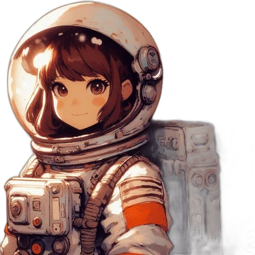 robot, face, staff, dress transparent PNG cut-out